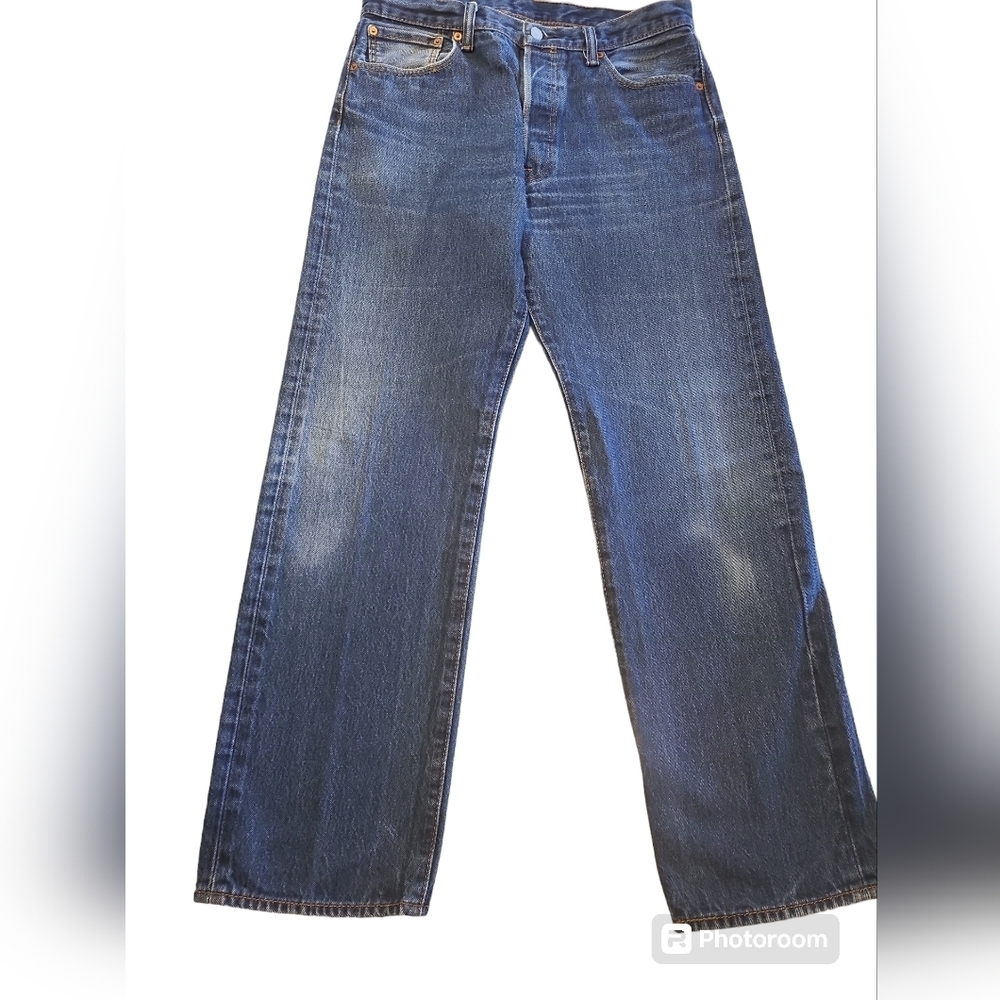 Vintage Levi Strauss & Co 501 100% cotton sz 35x34 blue